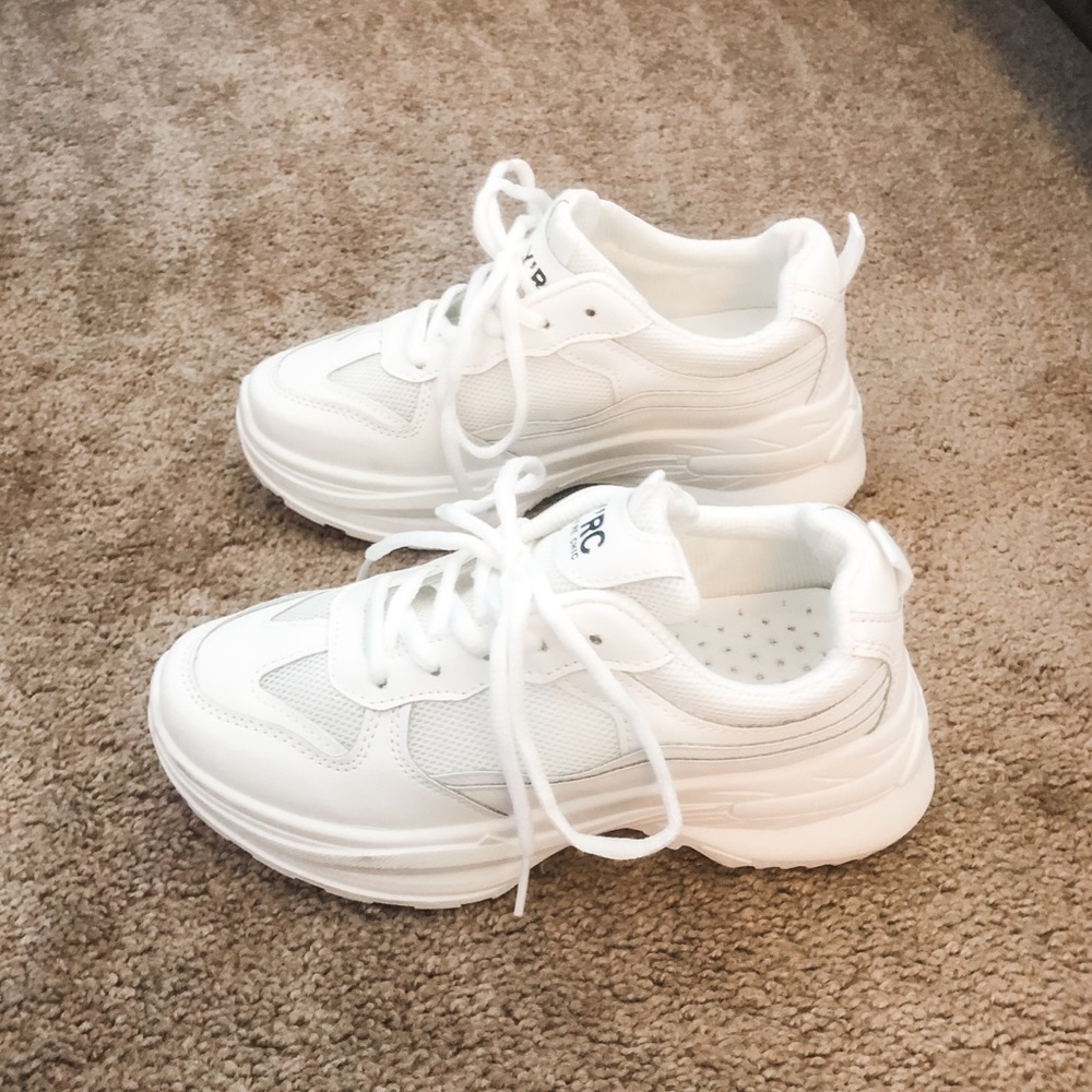 MISSGUIDED Lace-Up Front Chunky Sneakers